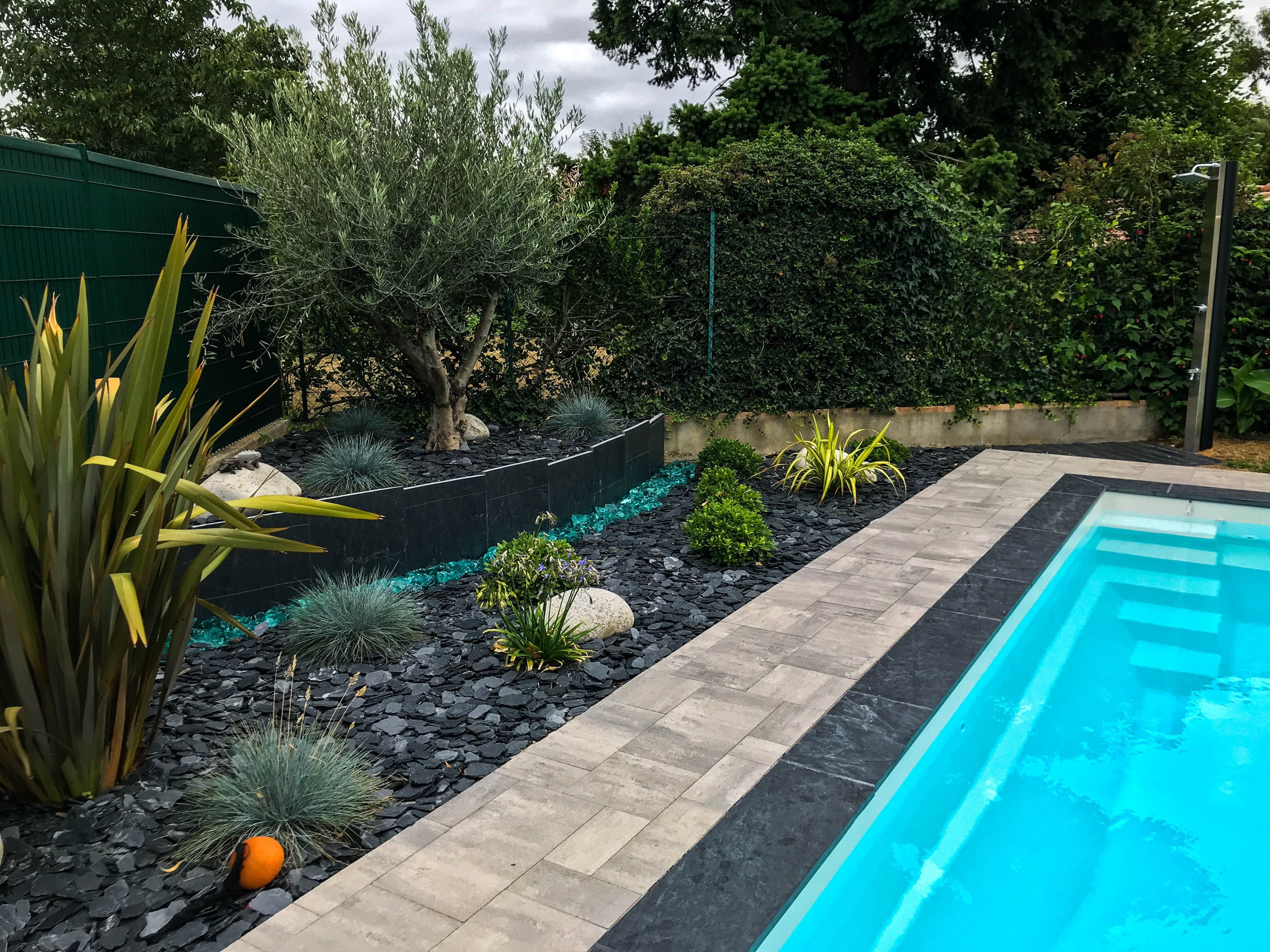 Terrasse paysagée — vue principale