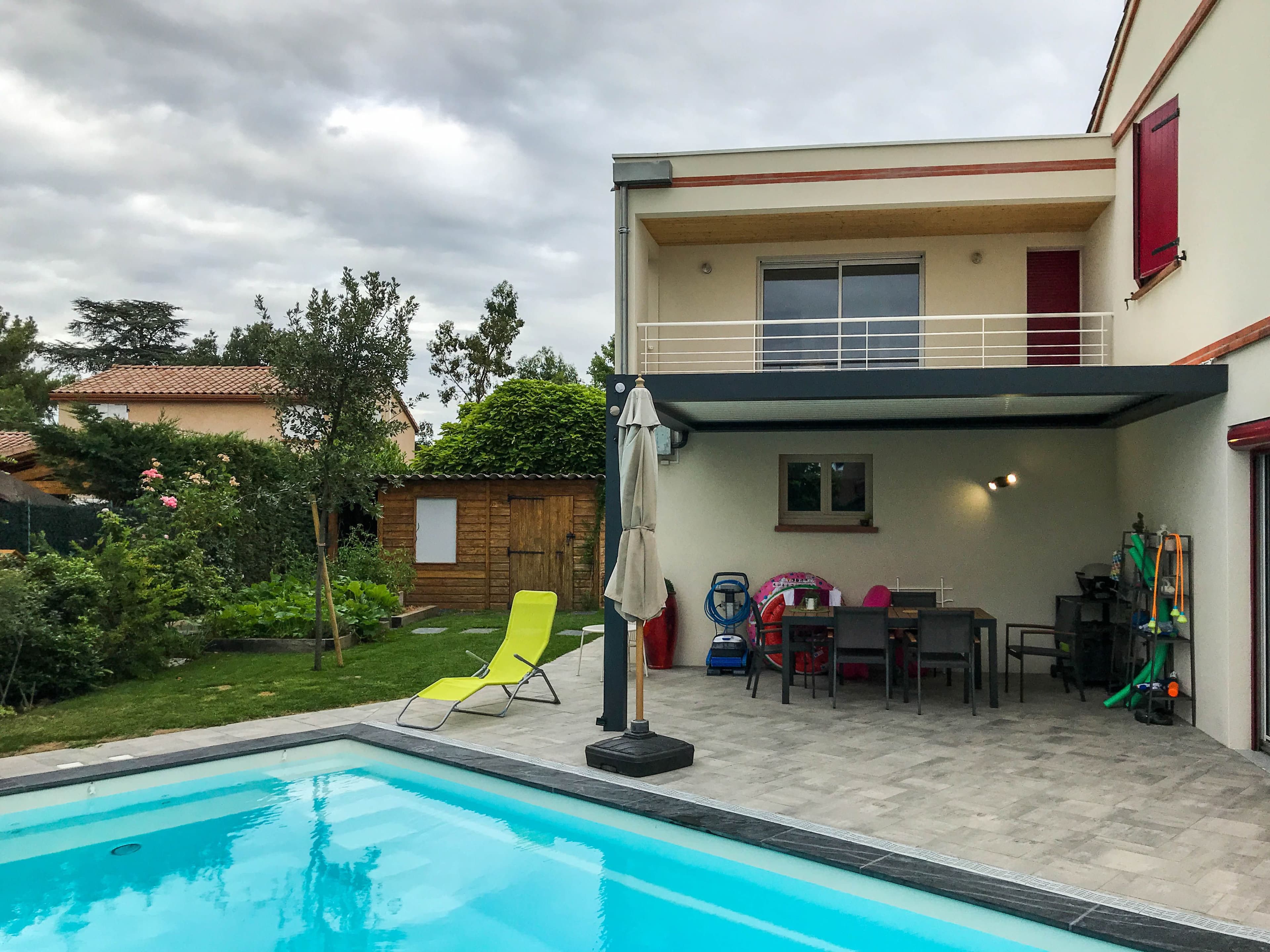 Terrasse paysagée — vue 1