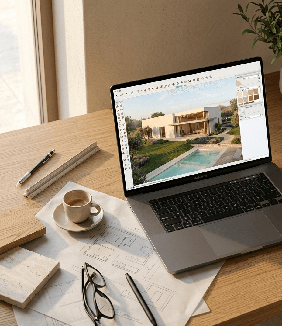 Conception 3D — Réalisation par Archimaides architecte d'intérieur Toulouse